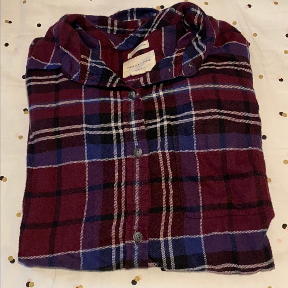American Eagle boyfriend flannel